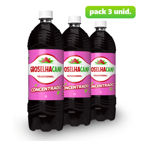 Pack Concentrado Groselha Assinatura - 1L