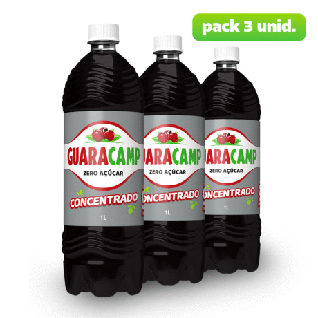 Pack Concentrado Guaraná Zero Assinatura - 1L