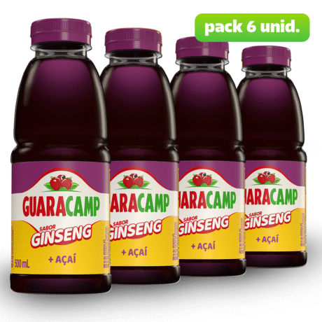 Pack Ginseng Açaí Assinatura - 500ml