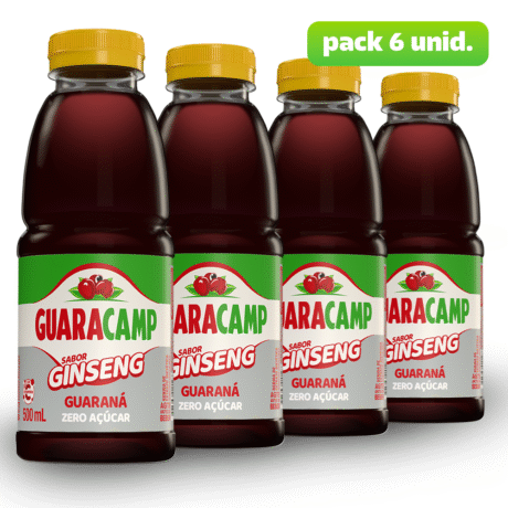 Pack Ginseng Guaraná Zero Assinatura - 500ml