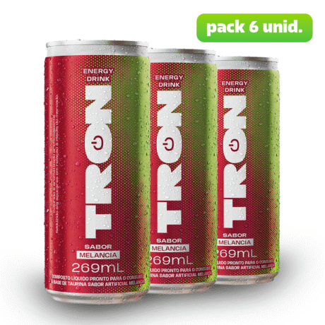 Pack Energético Tron Melancia Assinatura - 269ml