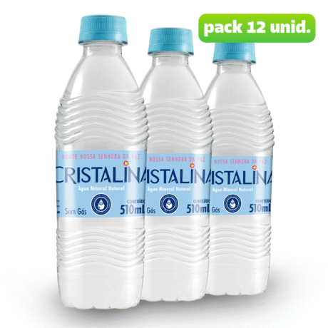 Pack Água Cristalina Assinatura - 510ml