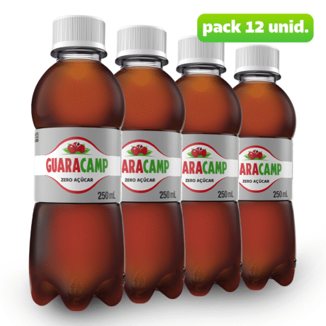 Pack Garrafinha Guaraná Zero Assinatura - 250ml