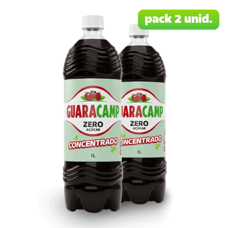 Pack Concentrado Guaraná Zero - 1L