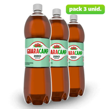 Pack Garrafa Guaraná Zero - 1,5l